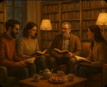 Cozy Book Club — “The Midnight Library”